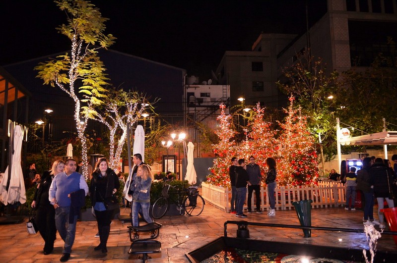 Christmas Decorations at The Village Dbayeh